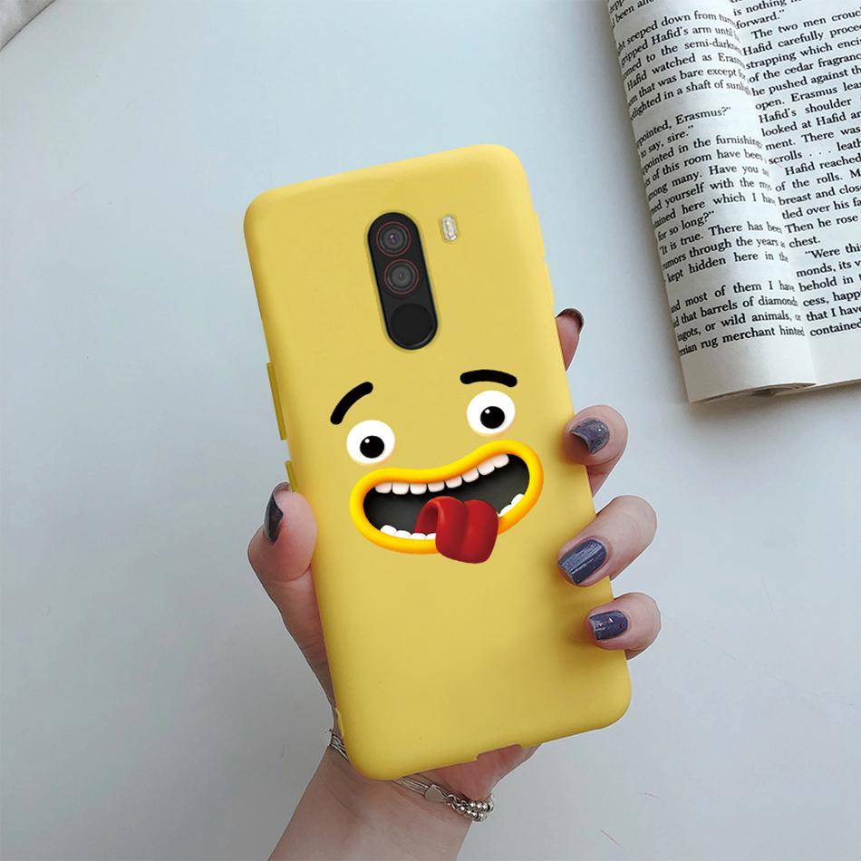 For Xiaomi Pocophone F1 Case Cute Cactus Soft TPU Silicone Back Cover For Pocophone F1 F 1 Poco F1 Phone Case Fundas Coque Shell