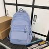 Casual Travel Bag Simple Backpack Large Capacity Junior High School Student High School Student Bag Fashion Backpack