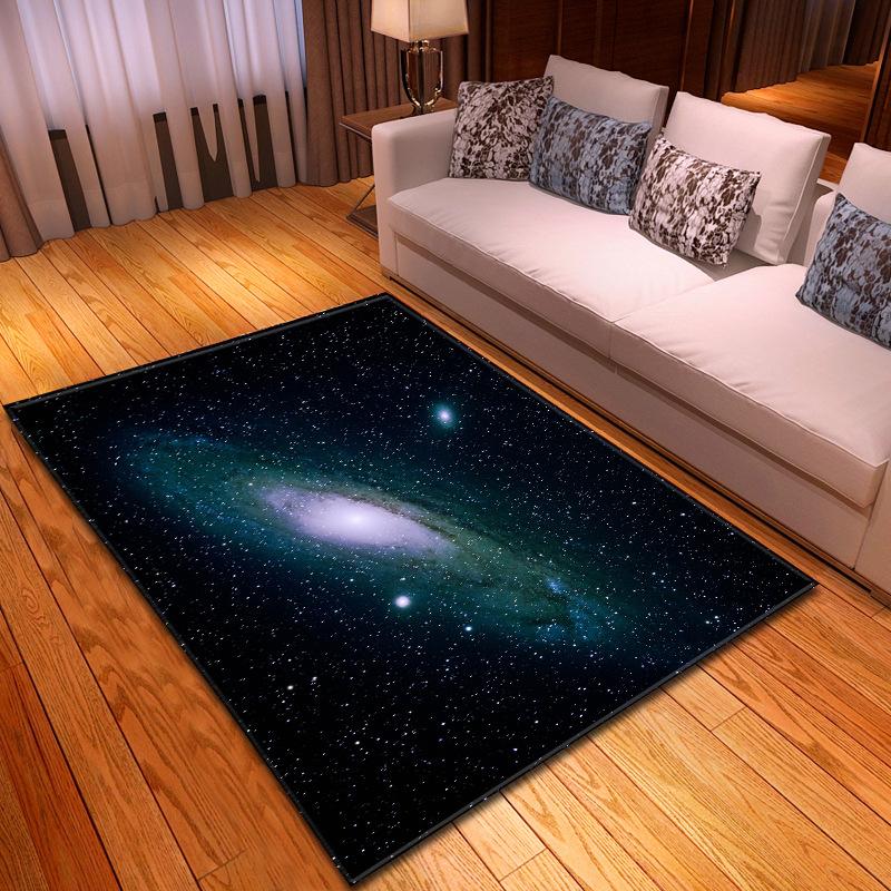 Simple Starry Sky Living Room Carpet Bedroom Dining Room Floor Mat Pattern Size