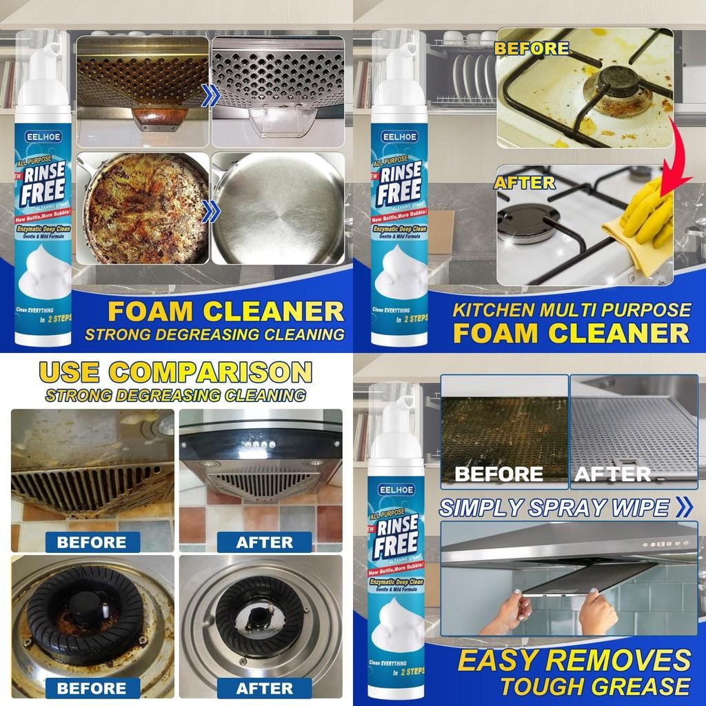 Multifunctional Grease Heavy Foam Cleaner For Stain Removal In Kitchens