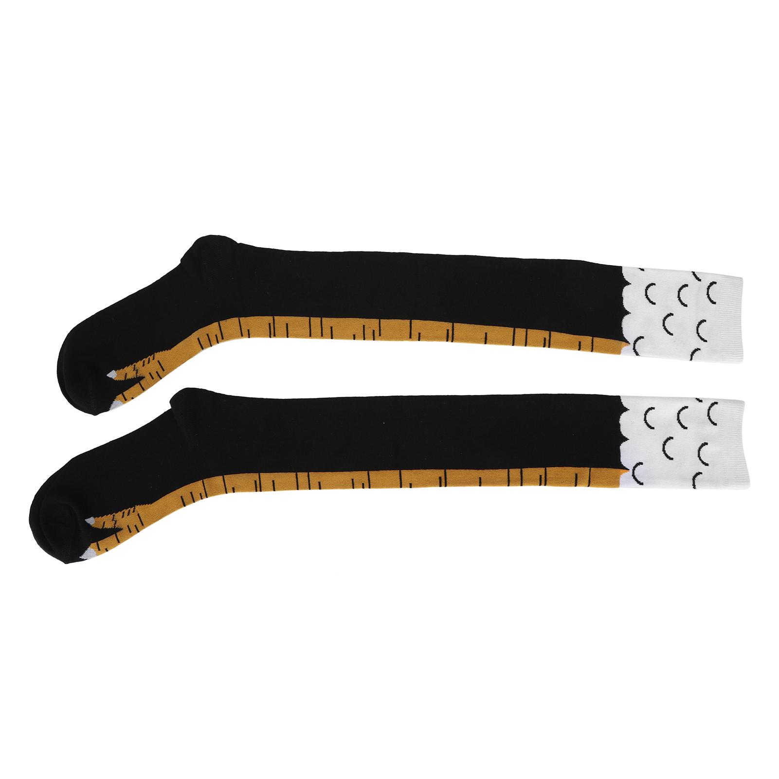 

Куриные ножки носки сумасшедшая новинка смешные куриные ножки носки животные мультфильм косплей высокие средние носки для разноцветный