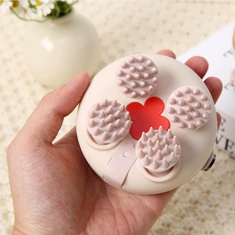 New Scalp Massager, Electric Head Relaxation Tool for Home Meridian Therapy & Stress Relief, Portable Design
