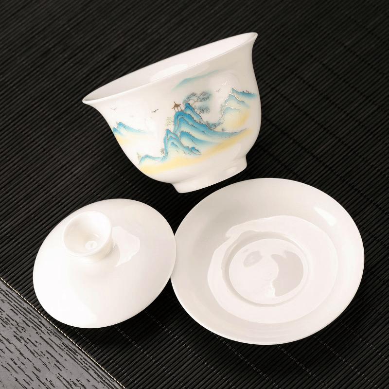Qianli Jiangshan Xishi Teapot Set
