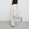 Women's summer thin pants, cool silk cooling high-waist wide-leg pants, women's casual pants, drapey and slimming straight-through long pants