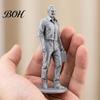 Compact Desk Accessory Businessman Statue, 3D Printed Office Decor for Men, Executive Figurine Workplace with Briefcase, Motivational Home Gift