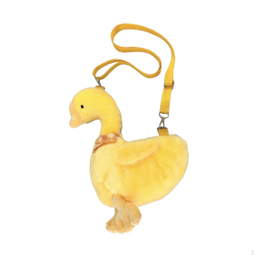 Cute Purse Goose Shoulder Bag for Travel Keys Phone Earphones