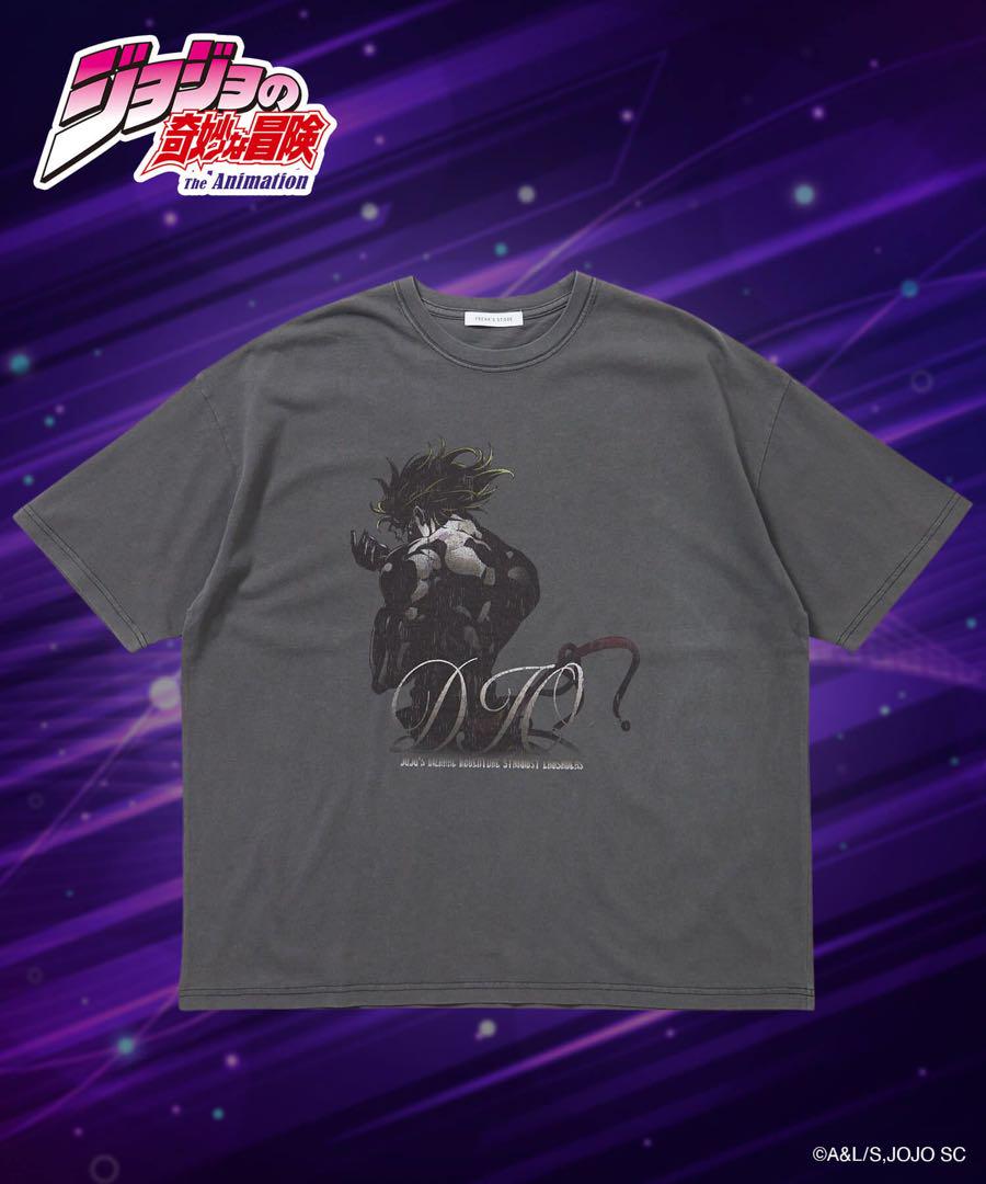 

[USED] JoJo s Bizarre Adventure Special Order Relaxed Fit Pigment Print T-Shirt