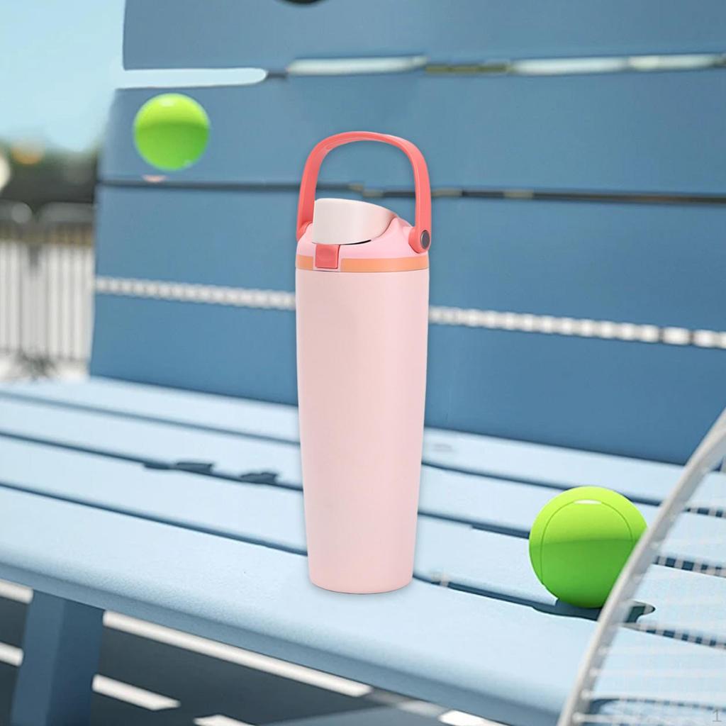 Insulated Water Bottle Lightweight Portable Leakproof Travel Mug Sports for Camping