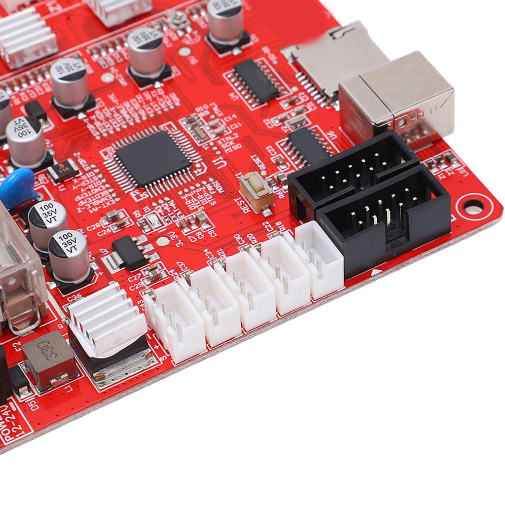 3D Printer Motherboard PWM 3 Way Output Mainboard Module for Anet A8 PLUS 12‑24V USB Interface