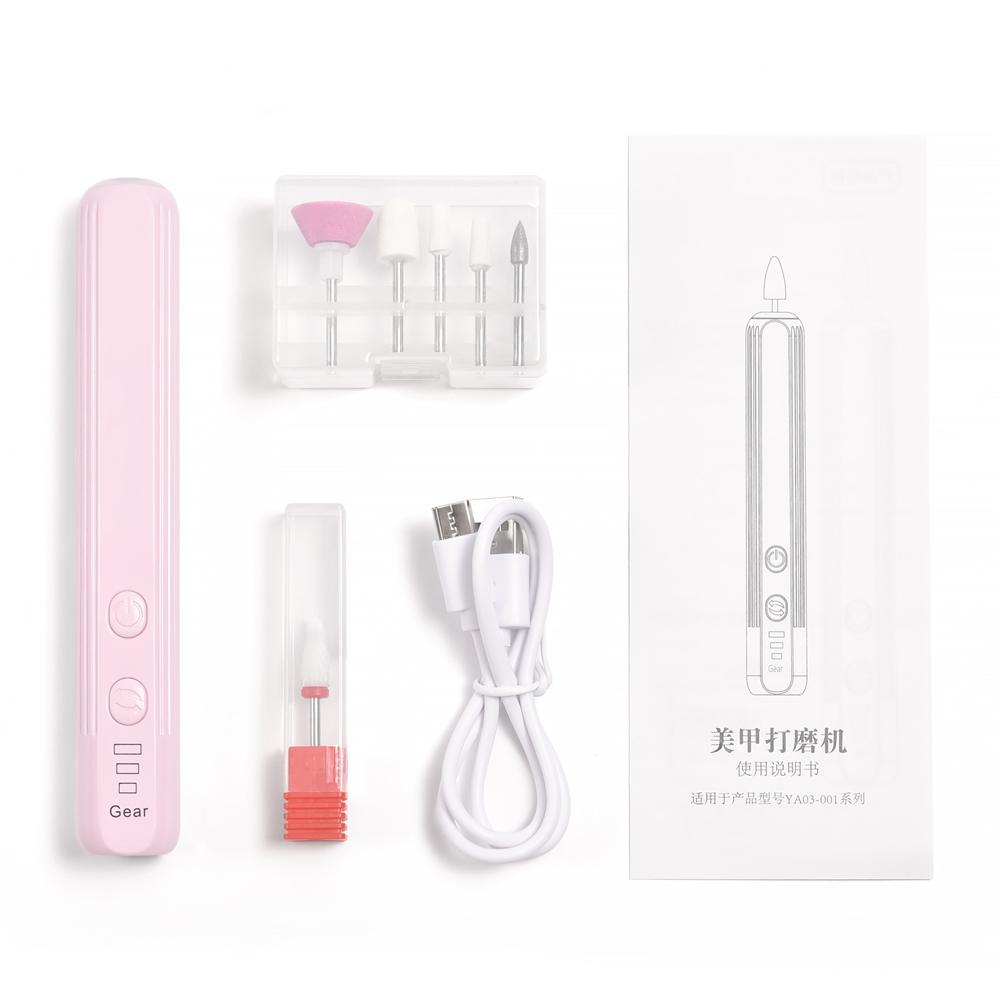 

Профессиональная USB-драйвер для ногтей, электрический полировщик для ногтей, шлифовальный станок для маникюра, педикюра, удаление омертвевшей кожи, полирующий шлифовальный инструмент розовый
