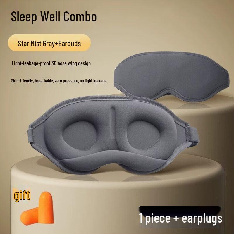 Aimeijiang Fatigue Relief Breathable 3D Sleep Eye Mask