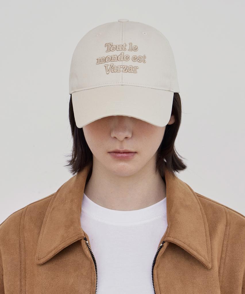Bajal Tmv Lettering Ball Cap [Twill Sand]