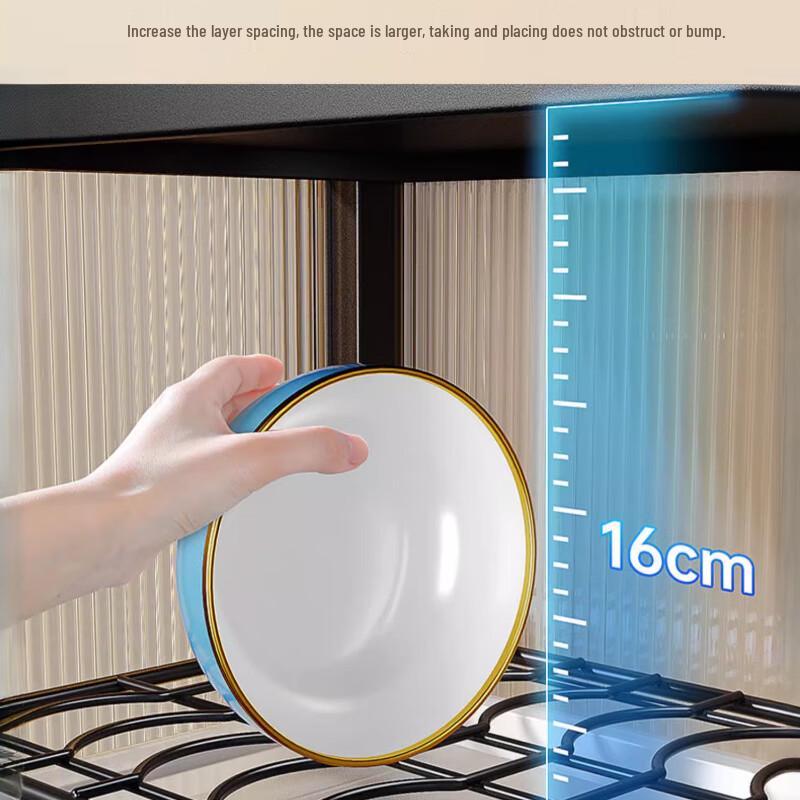 Modern Double-Layer Dustproof Dish Drainer with Cover