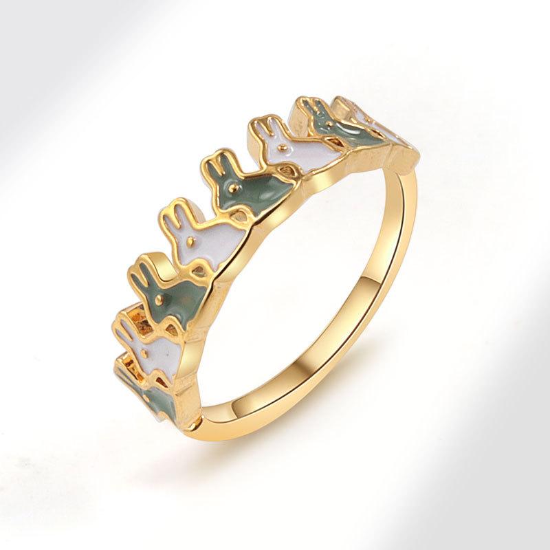 Aukštos kokybės spalvingas emalio širdelės atviro žiedo dizainas, paprastas ir dosnus skonis, moteriškas nišinis, aukštos prabangos emalio mados tendencijų žiedas, papuošalas