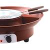 Chocolate Fondue Kits Electric Sets Large Capacity Lightweight Household Multiuse for Camping