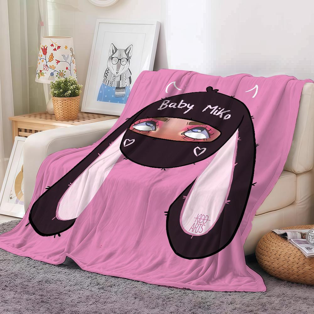 Singer Y-young Miko Blanket Warm And Soft Suitable For Bedroom Living Room Sofa Bed Office Travel Camping