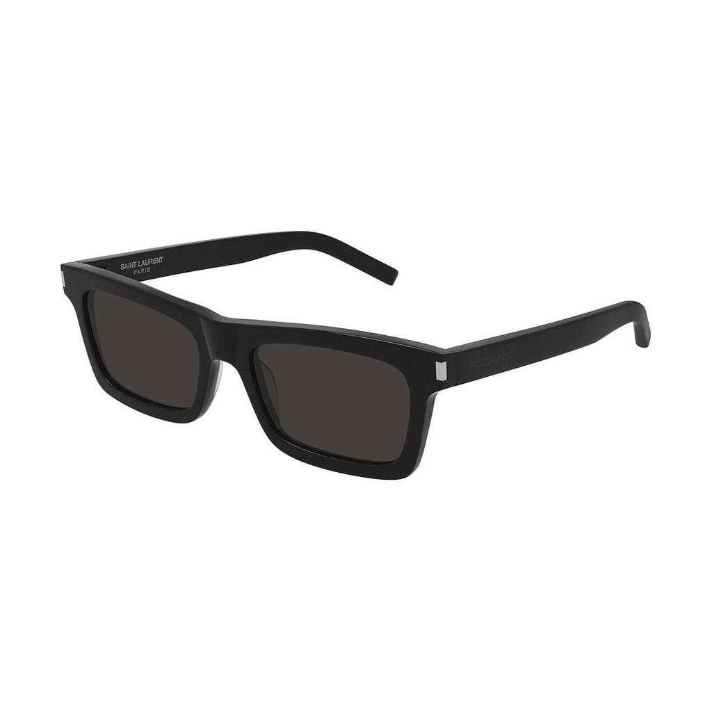 Saint Laurent Logo Acetate Square Sunglasses Women sunglasses Black SL461BETTY00154