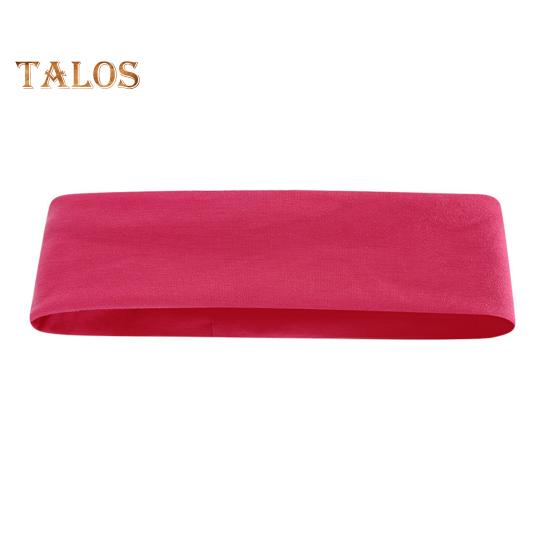 Women Men Headband High Elastic Solid Color Wide Hair Band Breathable Elastic Hair Tie Sports Yoga Fitness Headgear
