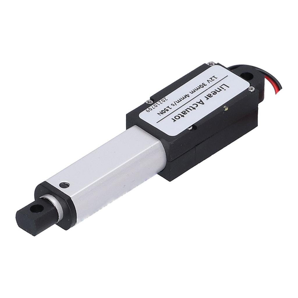 Linearantrieb 30mm DC 12V Geräuschunterdrückung Kurzschlussschutz Wasserdicht Mini Elektrischer Linearantrieb