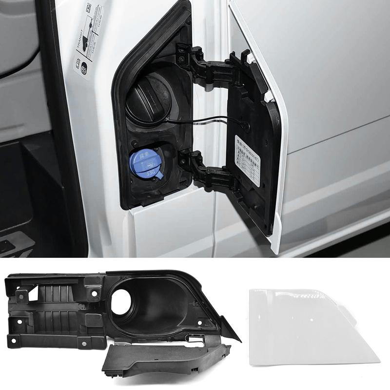 Car Fuel Filler Tank Housing Cover & Flap Cap for Ford Transit 150 250 350 2015 2016 2017 2018