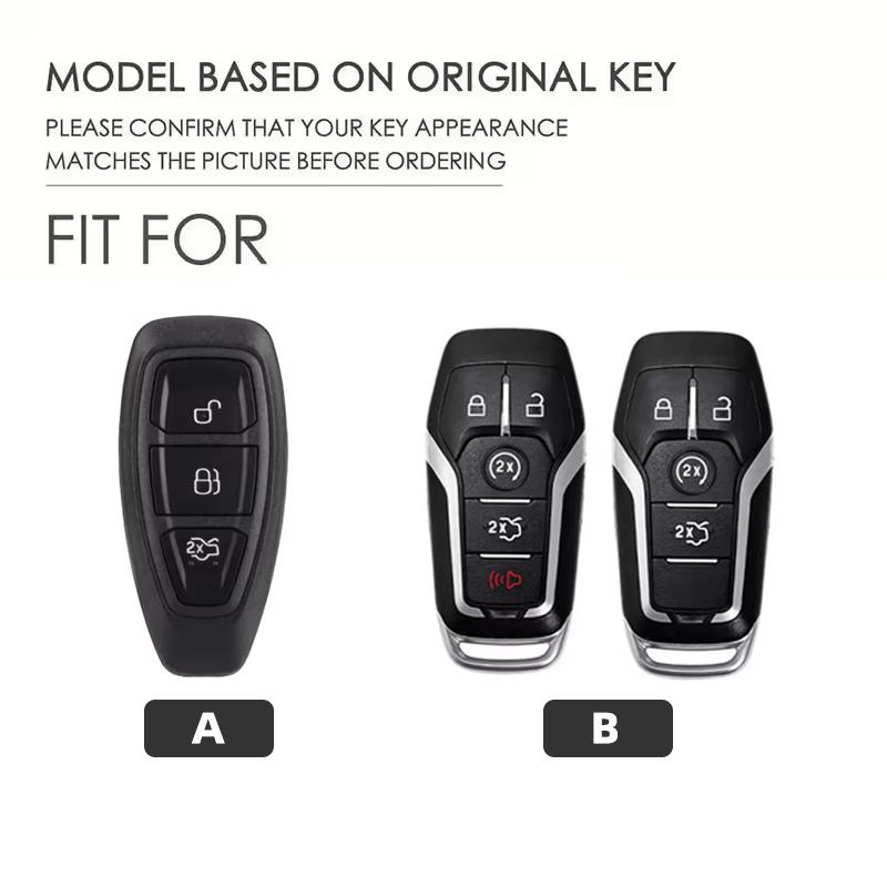 Tpu Car Key Case Cover For Ford Fusion Mondeo Mustang F-150 Explorer Edge - Accessories