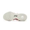New LiNing Speed 8 Premium Cushioned Slip Resistant Low Top Basketball Shoes Men's White Red ABAT119-1