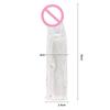 3D Condoms Dick Extender Penis Enlarger Extender Delay Ejaculation Cock  Sex Toys N Couples