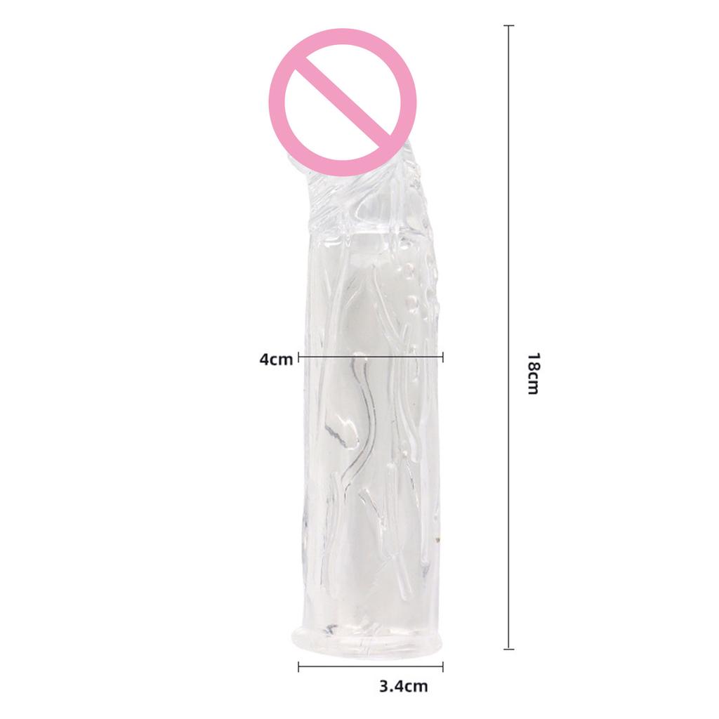 3D Condoms Dick Extender Penis Enlarger Extender Delay Ejaculation Cock Sex Toys N Couples
