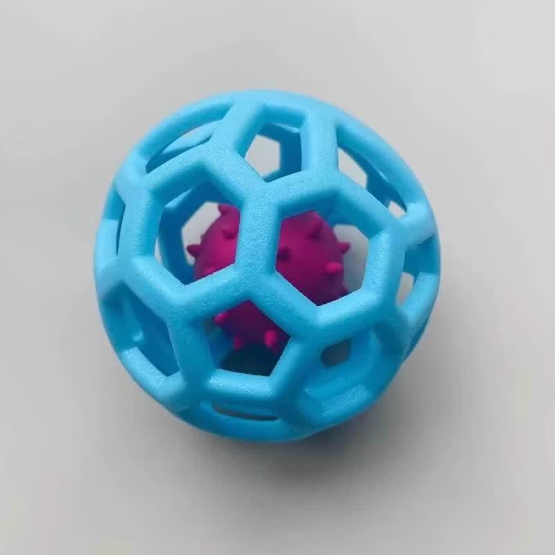 Jingzhou Interactive Dog Teething Squeaky Ball