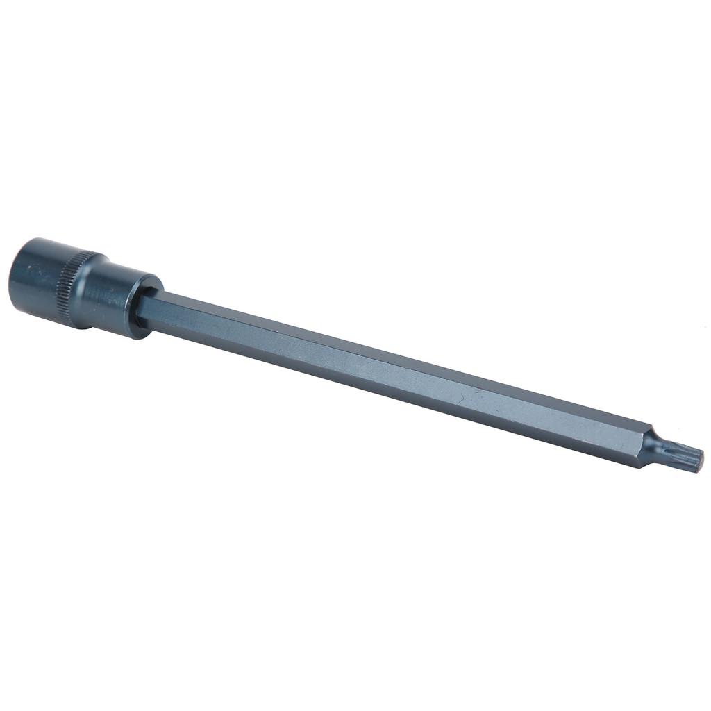 Star Screwdriver Bit Square Socket 12in S2 Alloy Steel Rustproof Hand Tool for Ratchet WrenchT35