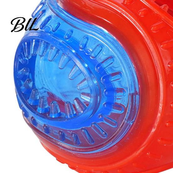 Puppy Teething Toy Dog Food Leakage Chew Ball Bite Resistant Pet Treat Dispensing Indestructible Squeaky Interactive Boredom Enrichment