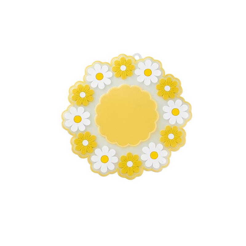 Cute Daisy Blossom Table Mat Daisy Placemat Dinner Plate Insulated Pads Milk Mug Coffee Cup Coaster Insulation Kitchen Placemat