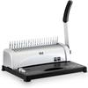 Deli 21-Hole Comb Binding Machine CN plug (adapter included)