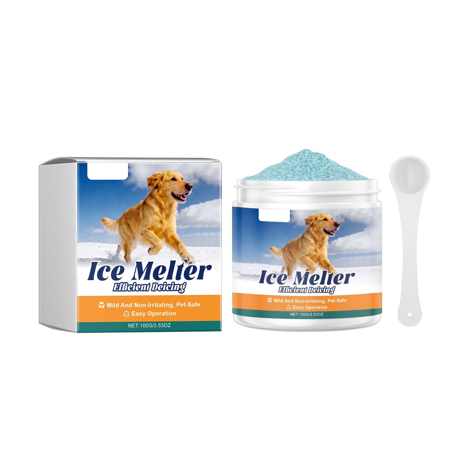 

Pet Safety Ice Melting Agent Highly At Melting Snow Suitable For Multiple Scenarios Protects. One Size синий