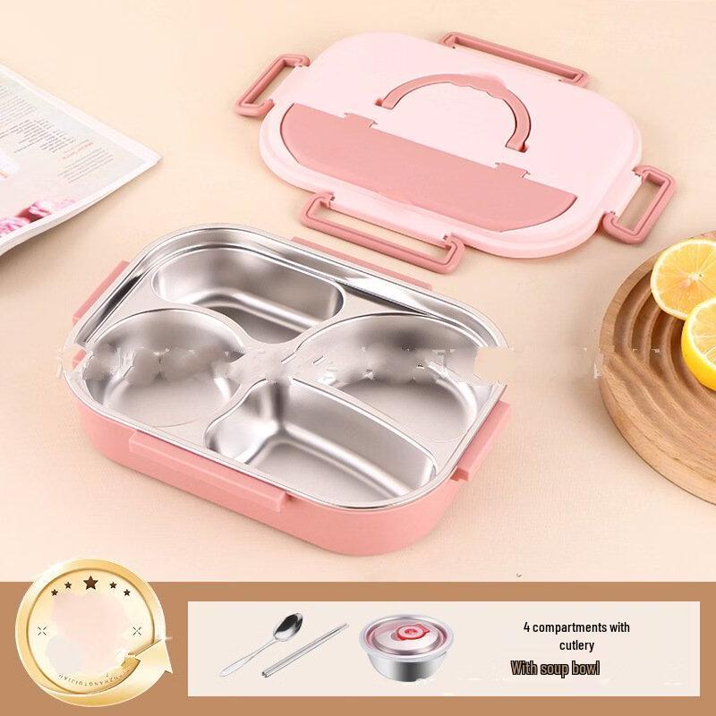 ZISIZ Insulated Stainless Steel Bento Lunch Box