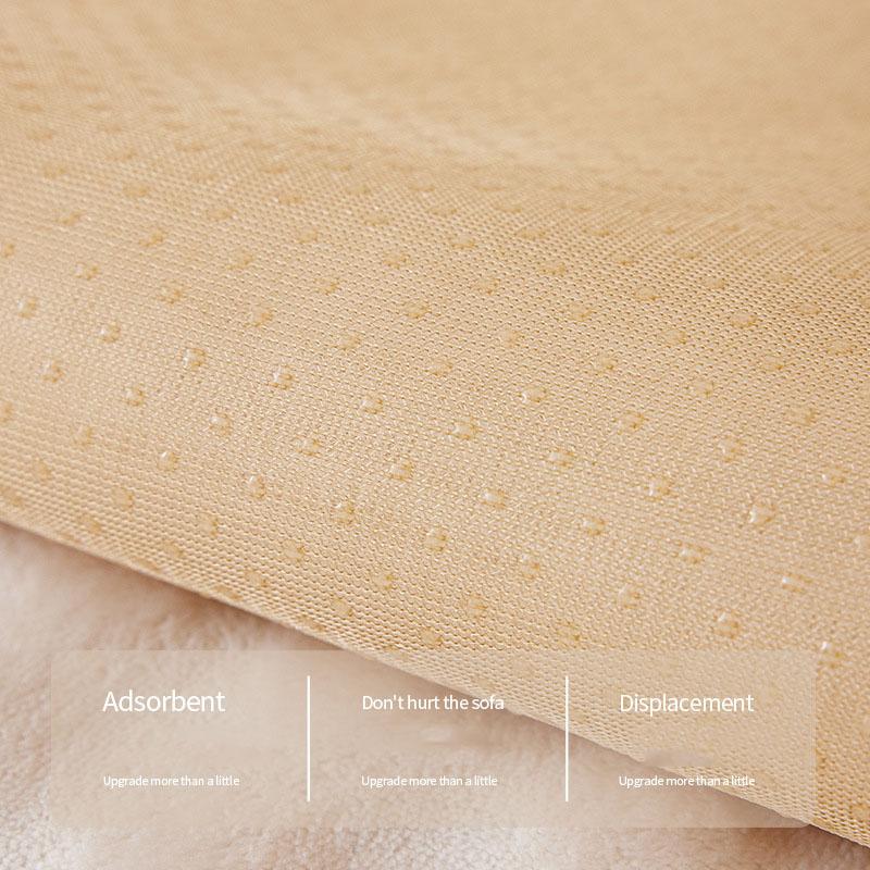 Plush Sofa Cover Thickened Warm Non-Slip Living Room Sofa Cushion Plaid Skin-Friendly Velvet Sofa Backrest Armrest Towels