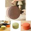 Tatami Round Floor Pillow Seat Comfortable Cotton Linen Cushion For Relaxation