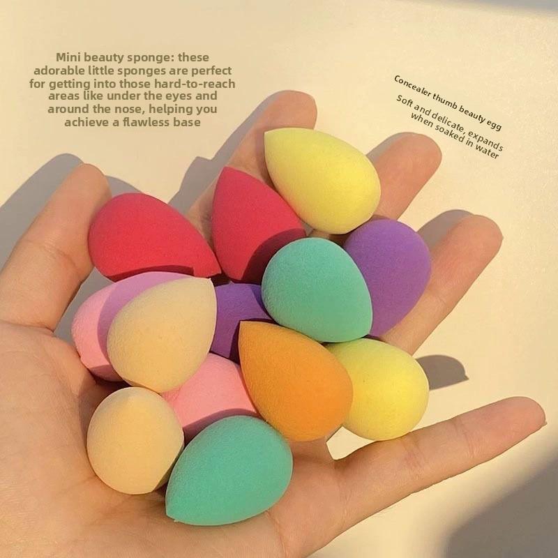 Makeup Brush Set Champagne Beauty Sponge Powder Puff Cleaning Bowl Beauty Makeup Supplies