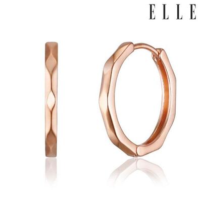 [ELLE Sieraden] 14K Goudkleurig Geslepen Ring Oorbellen ELGPEE514