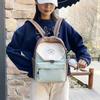 High value backpack Japanese splicing girl college style schoolbag boys and girls high school students junior high school students backpack