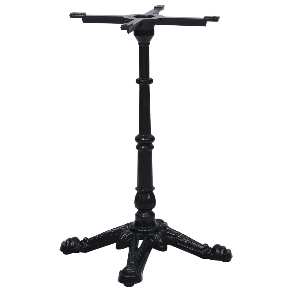 Bistro Table Base Black 52 X 52 X 72 Cm Cast Iron