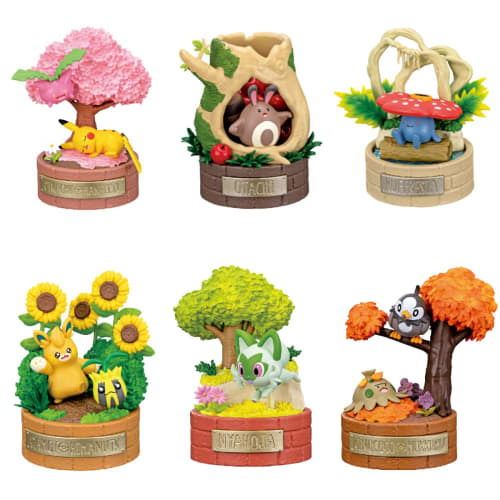 Re-Ment Pokemon Forest Story 1 Box Approx. H115 X W70 X D70mm Made of PVC and ABS