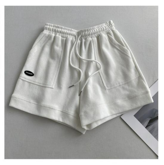 2025 Korean High-Waist A-Line Casual Sports Shorts for Women