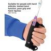Hand Strap Utensil Holder,Elastic Aid Utensil Cuff Holder Strap for Elderly,Makes Mealtime or Other Activities Easier