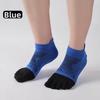 Sweat-Absorbent Five Finger Socks Breathable Ankle Socks Soft Sports Socks  For Men Women