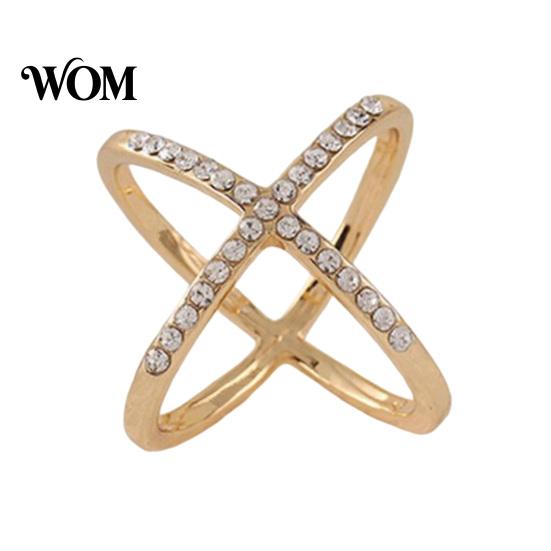 Women Scarf Accessory Rhinestone X-Shape Ring, Metal Geometric Clip, Sparkling Modern Clip Slide Ring for Silk Scarves Neckerchiefs Shawls Shirts