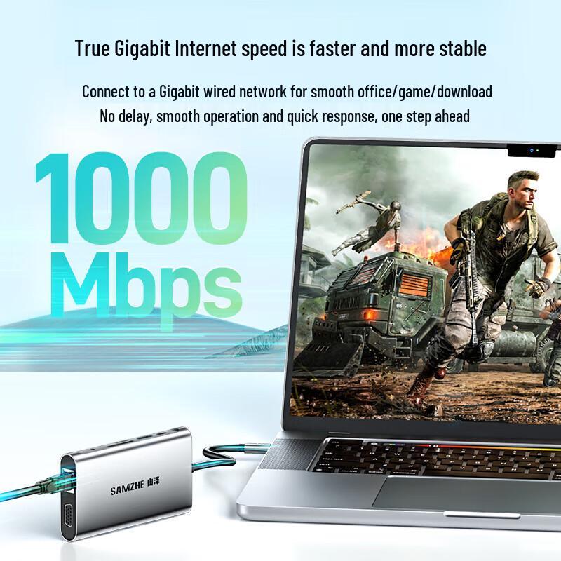 Shanze TC-DK USB-C Multiport Adapter Hub