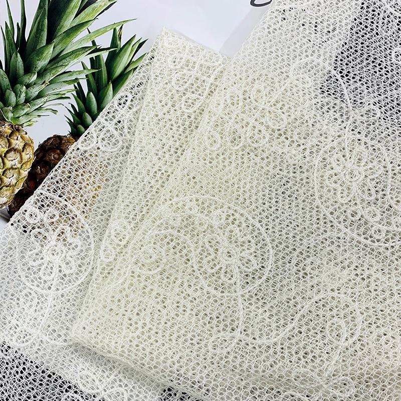 Children's Embroidered Cashew Mesh Lace Skirts and Dresses for Performance Wear