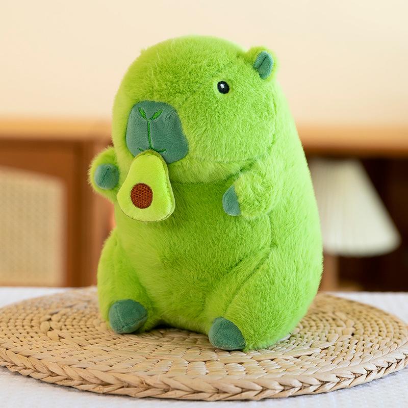 Premium Eight-inch Machine Doll Plush Toy Wedding Throwing and Pushing Event Gift Capybar Doll