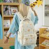 Student Cartoon School Bag Kindergarten Ridge Protector Backpack Women's Backpack Lightweight Children's Backpack